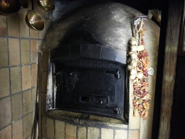 Horno antiguo en Casa Pedro