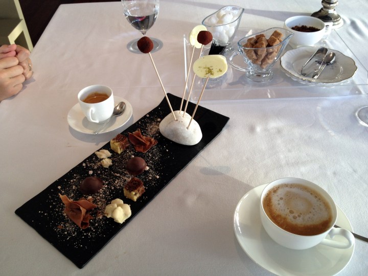 Los chocolates y los cafés