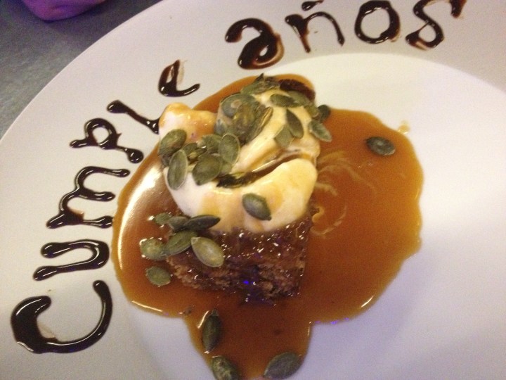 Tarta de calabaza (ligada)