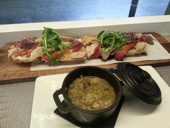 Gazpacho manchego meloso