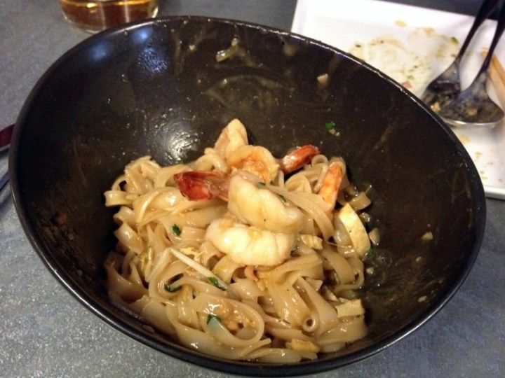 Pad Thay de langostinos