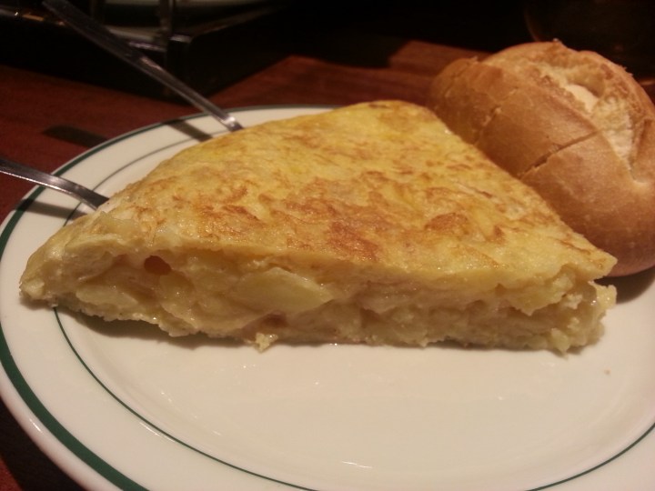 Pincho de tortilla en Tempo II