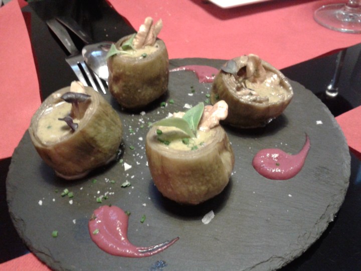 Alcachofas rellenas de