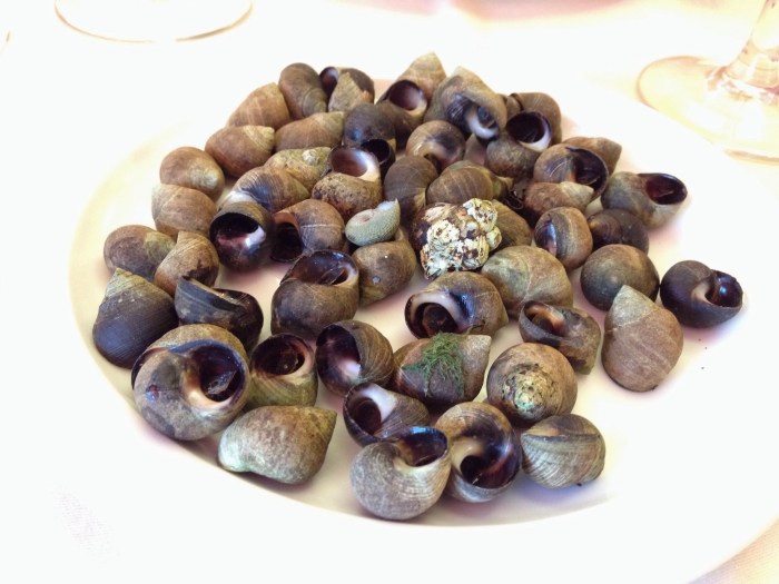 Bígaros de aperitivo