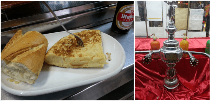 Pincho madrileño en Bodegas Rivas