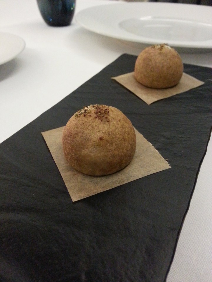 Croqueta líquida o Buñuelo de caza