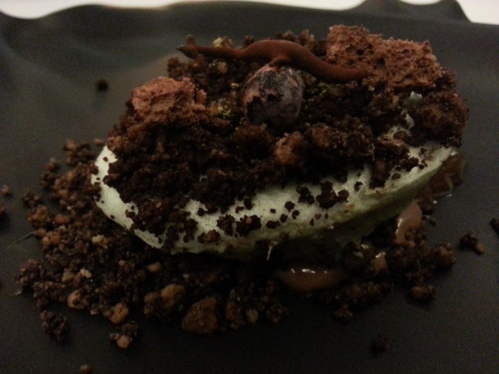 Chocolate con menta y limón