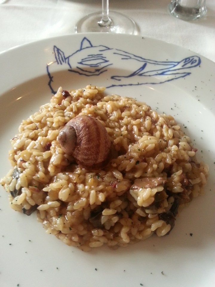 Arroz con caracoles