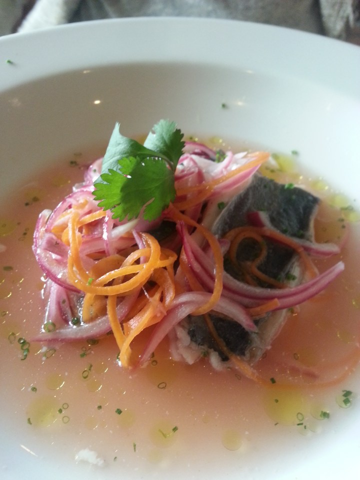 Ceviche de pescados azules