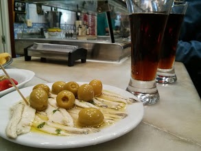 Boquerones con vermú