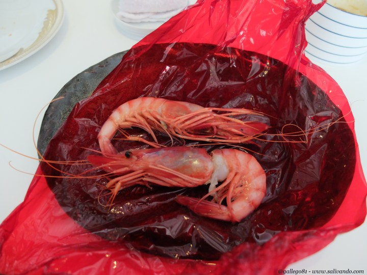 Gamba roja de Dénia hervida