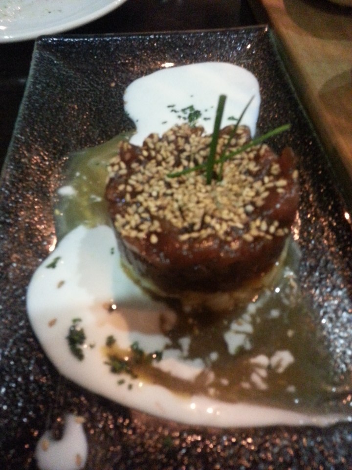 Tartar de atún - Restaurante Slow Montecarmelo
