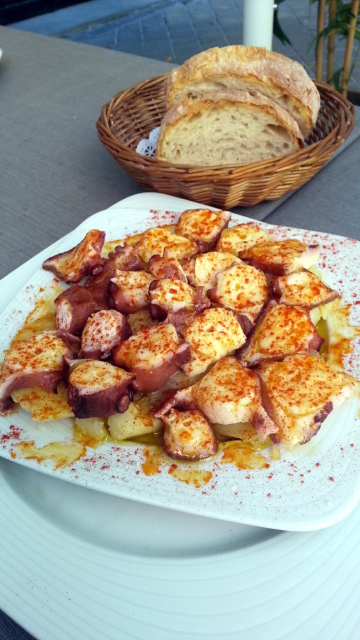 Restaurante Villa de Foz - Pulpo a la gallega