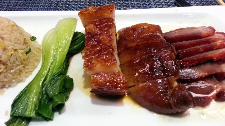 Tse Yang Dimsums Club - Plato de asados del menú cantonés