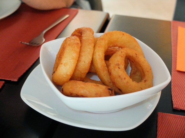 Restuarante Ricks - Aros de Cebolla