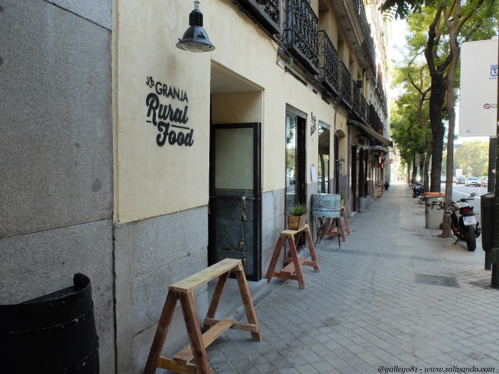 La Granja Rural Food - Fachada calle Ferraz