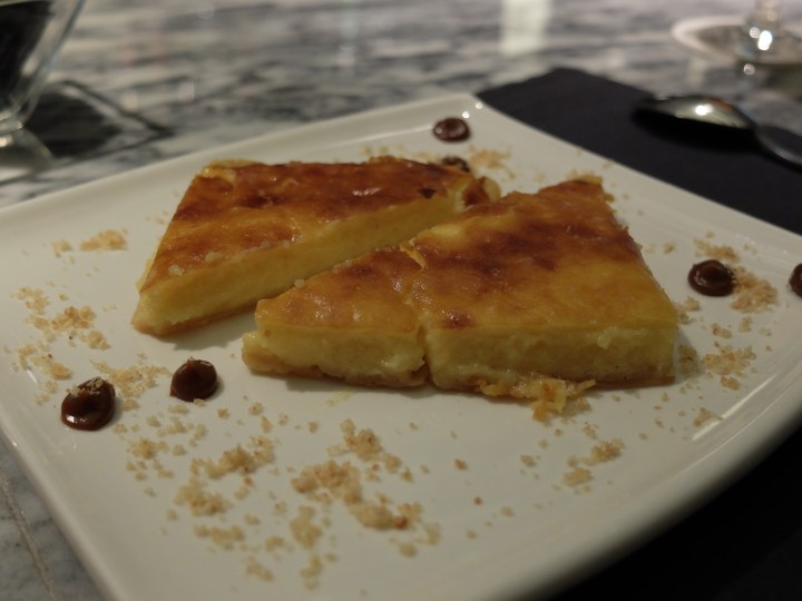 Restaurante IO - Tarta de arroz