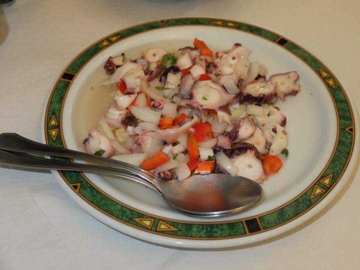 Restaurante Casa Mon - Salpicón de Pulpo