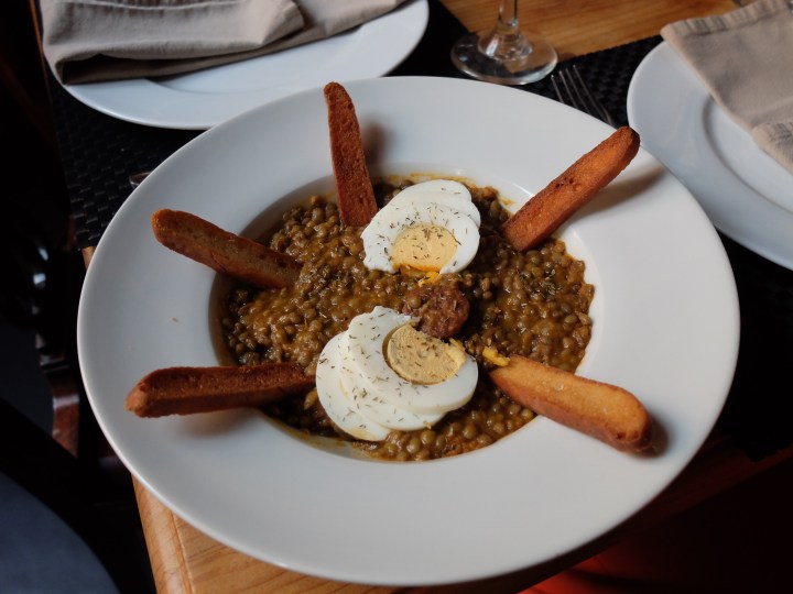 Restaurante Malela - Lentejas estofadas