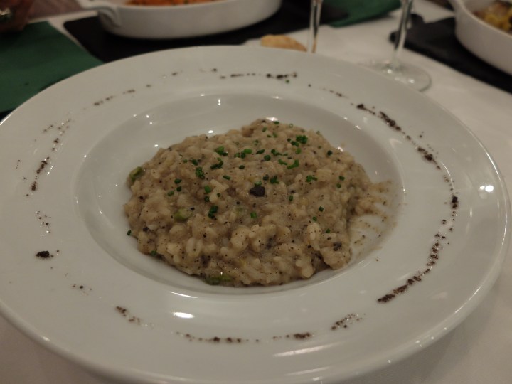 Restaurante El apartamento - Risotto de setas y trufa