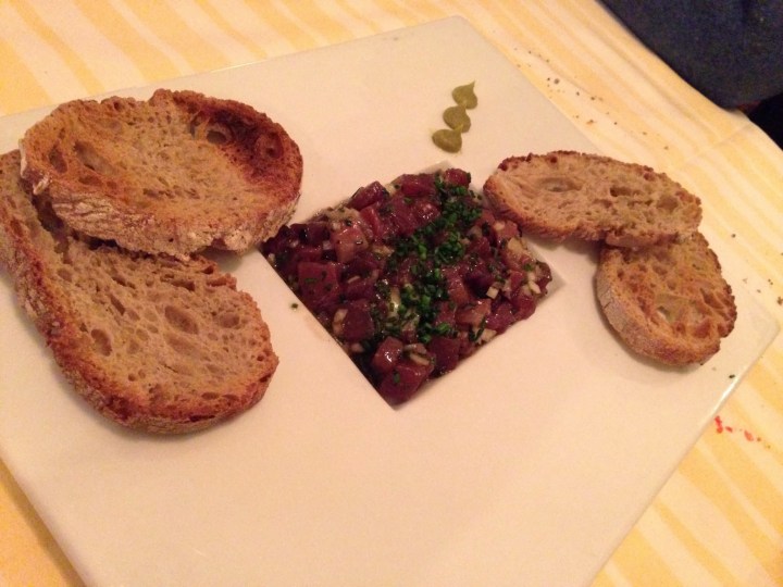 Tartare de atún