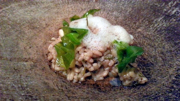 Restaurante Malabar - Arroz de concha con tuétano de res y yuzu