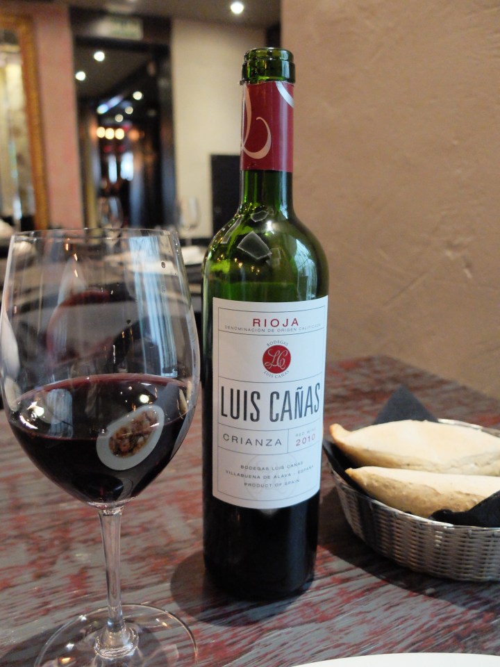 La Charca Taberna - Vino Luis Cañas Crianza 2010