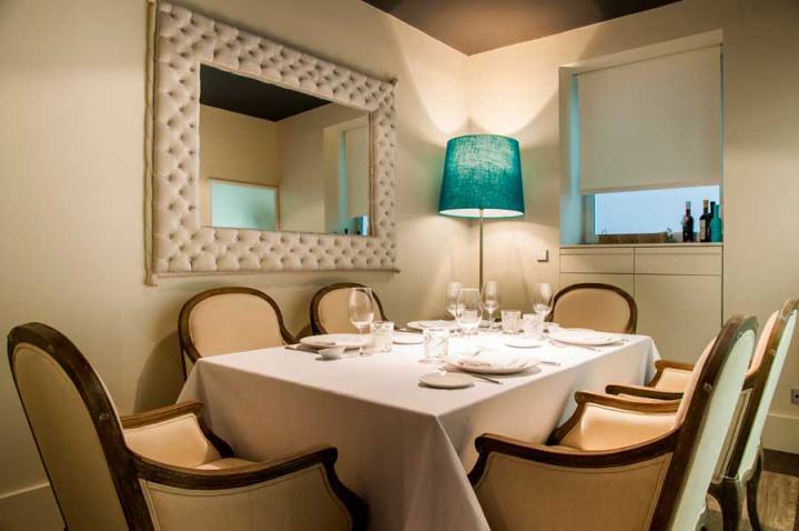 mesa en privado (foto de madridalacarta.com)