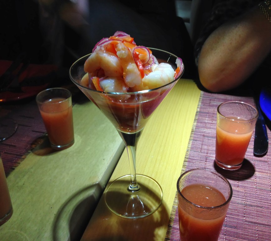 salivando panamericana bloody mary acapulqueño