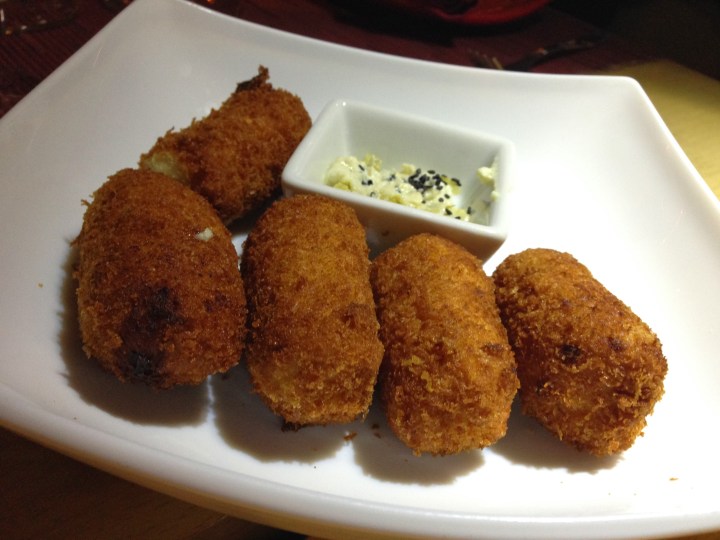 salivando panamericana croqueta cangrejo