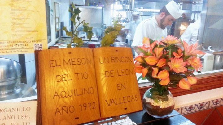 Mesón del Tío Aquilino - Desde 1972