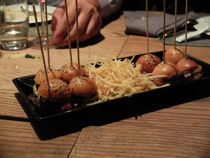 Lobbo mini hamburguesas