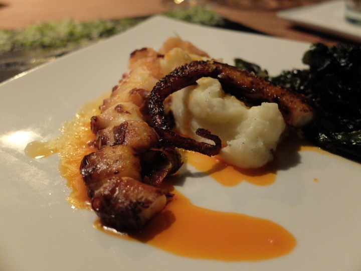 Lobbo pulpo brasa pimentón