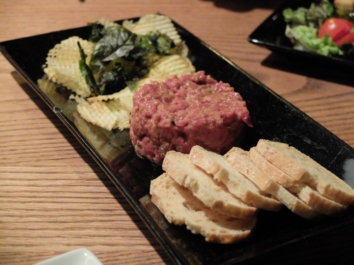 Lobbo steak tartare