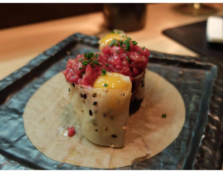 99 sushi bar niguiri steak tartar