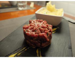 la gastroteca de santiago steak tartare