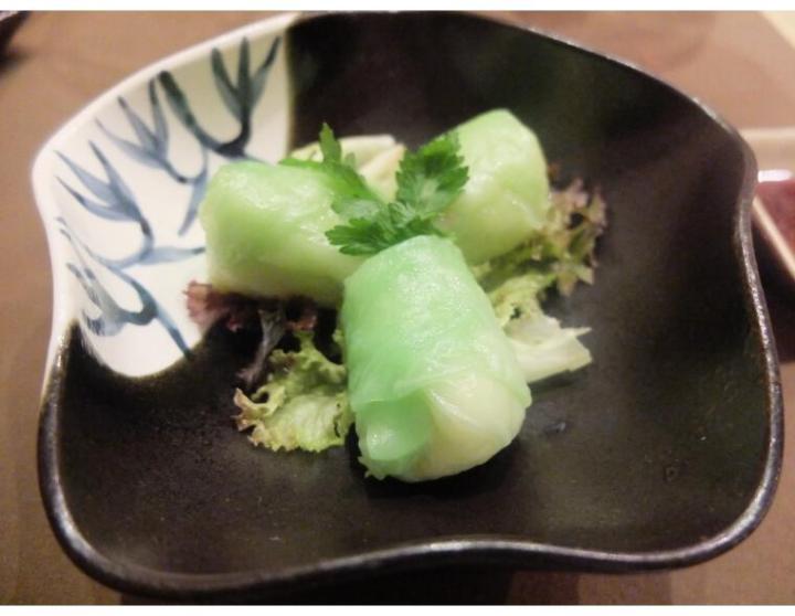 soy pedro espina Rollo al vapor de cangrejo real