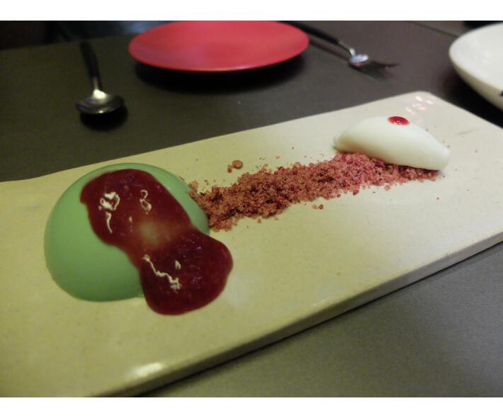 Kabuki panacotta