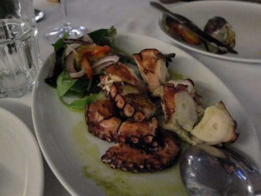 La Parrilla del Barril - Pulpo a la parrilla