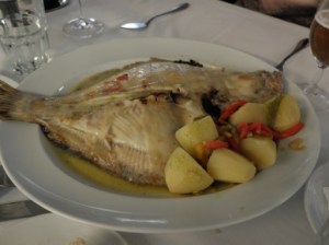 Parrilla del Barril - Rodaballo salvaje a la parrilla