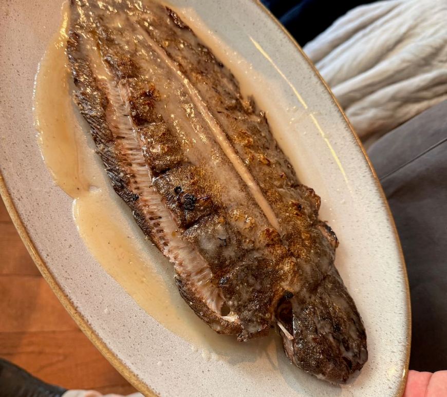 Lenguado a la parrilla en El Señor Martín