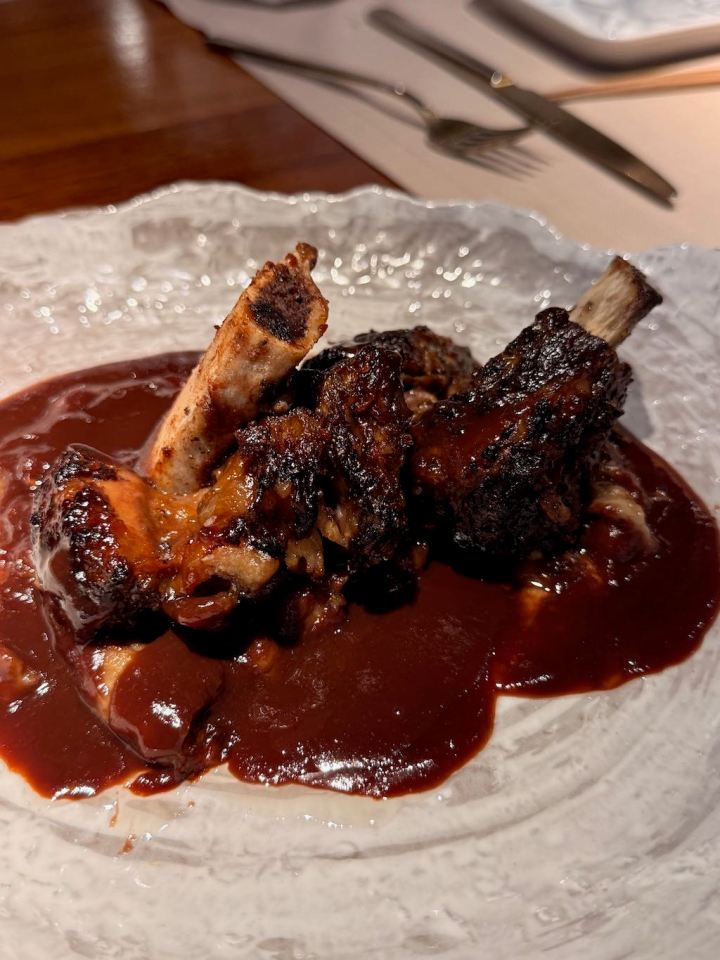 Costilla de ternera a baja temperatura en 99 Sushi Bar