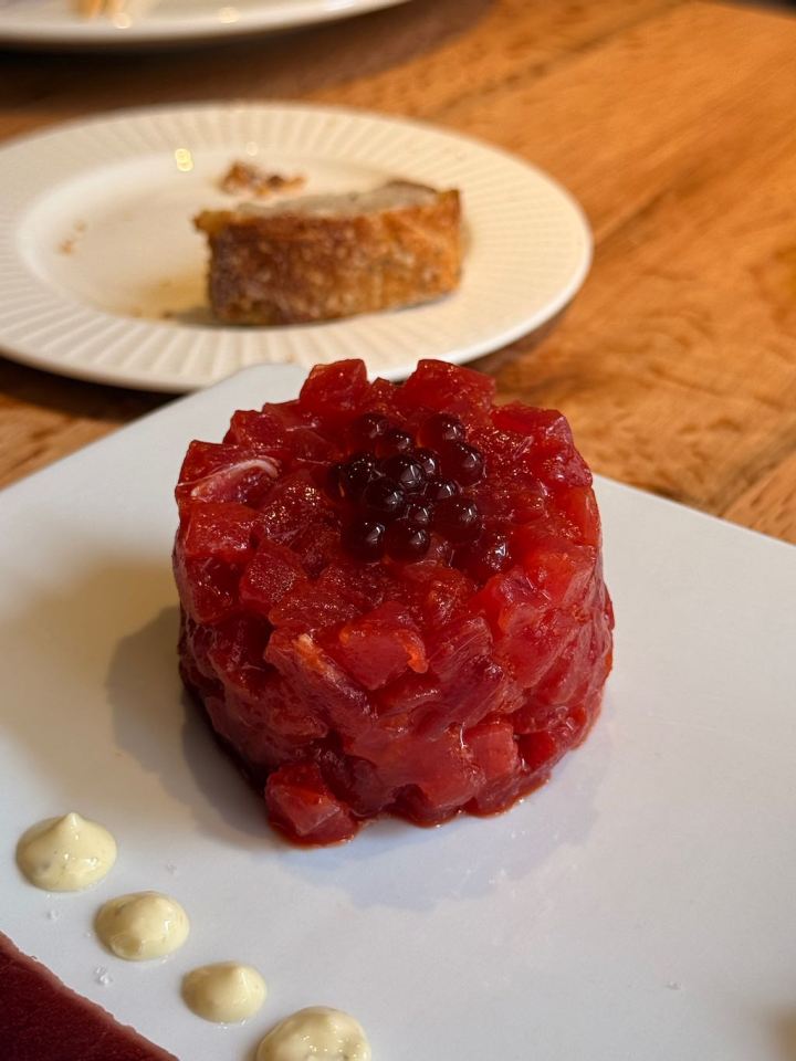 Tartar de atún fresco en El Campero Madrid
